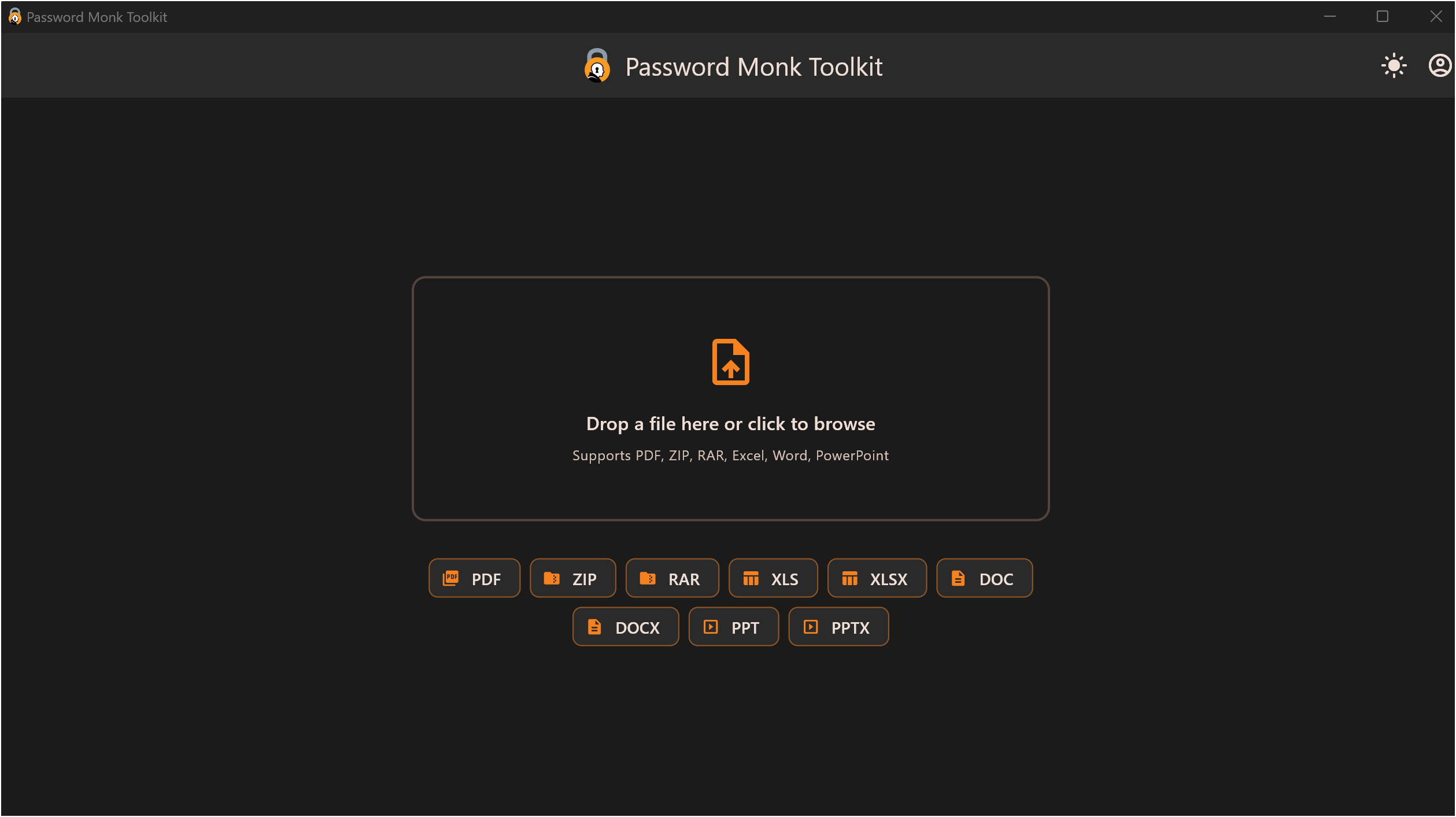 Password Monk Toolkit screenshot